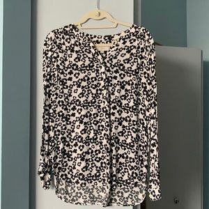 LOFT Floral Blouse